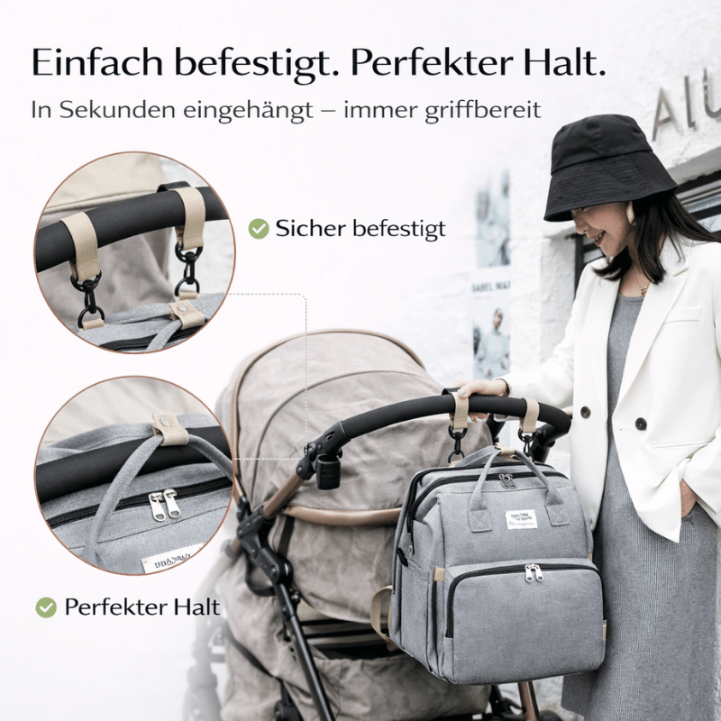 Puleni CozyGo™ – Für entspannte Ausflüge mit deinem Baby