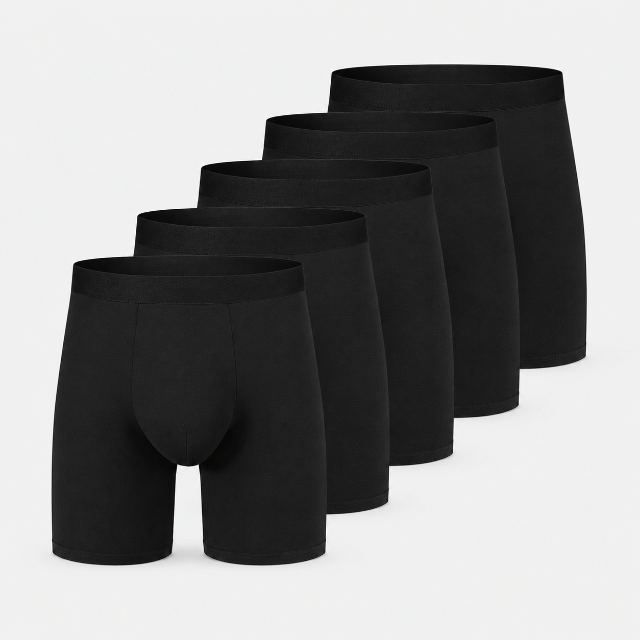 Lange Boxershorts aus Baumwolle