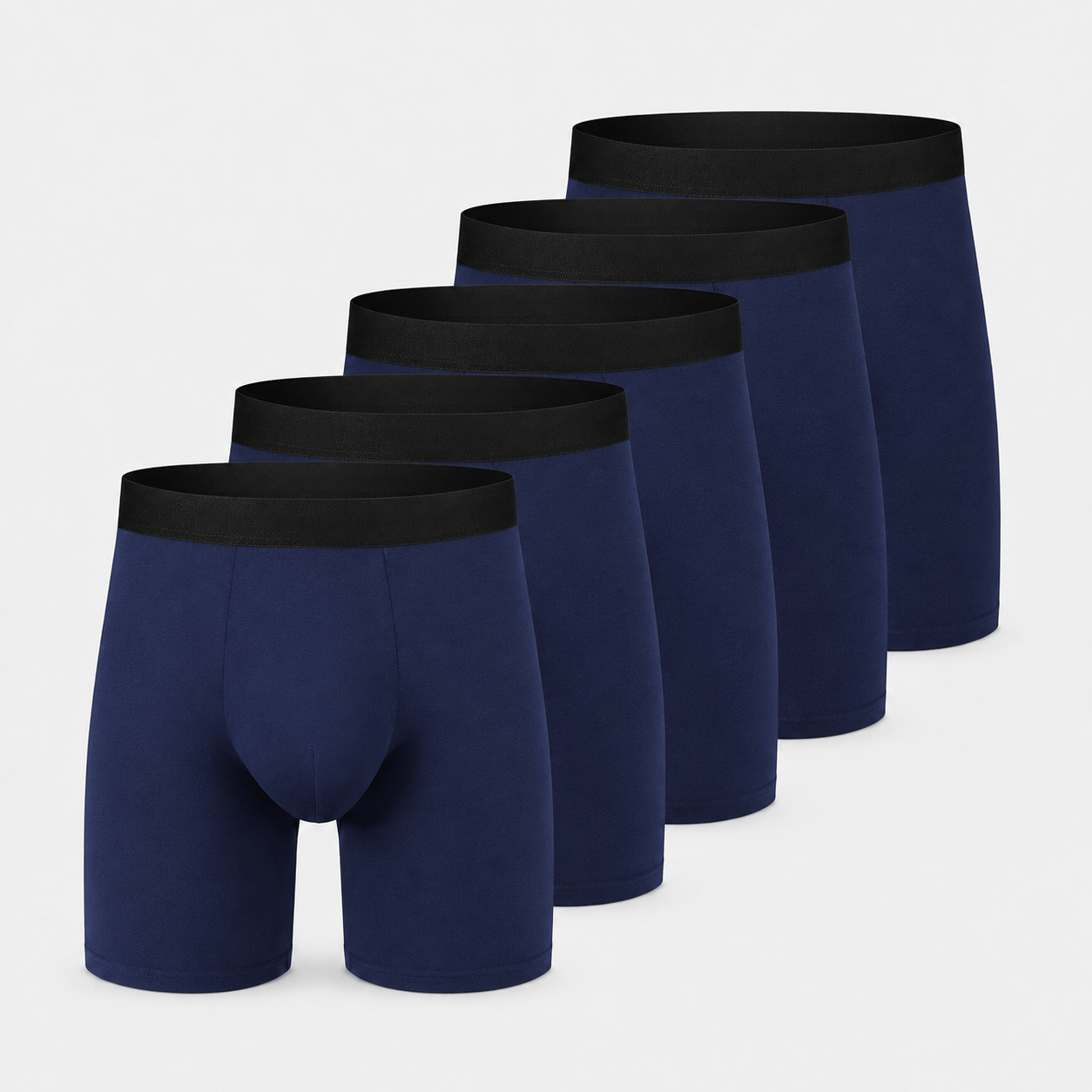 Lange Boxershorts aus Baumwolle