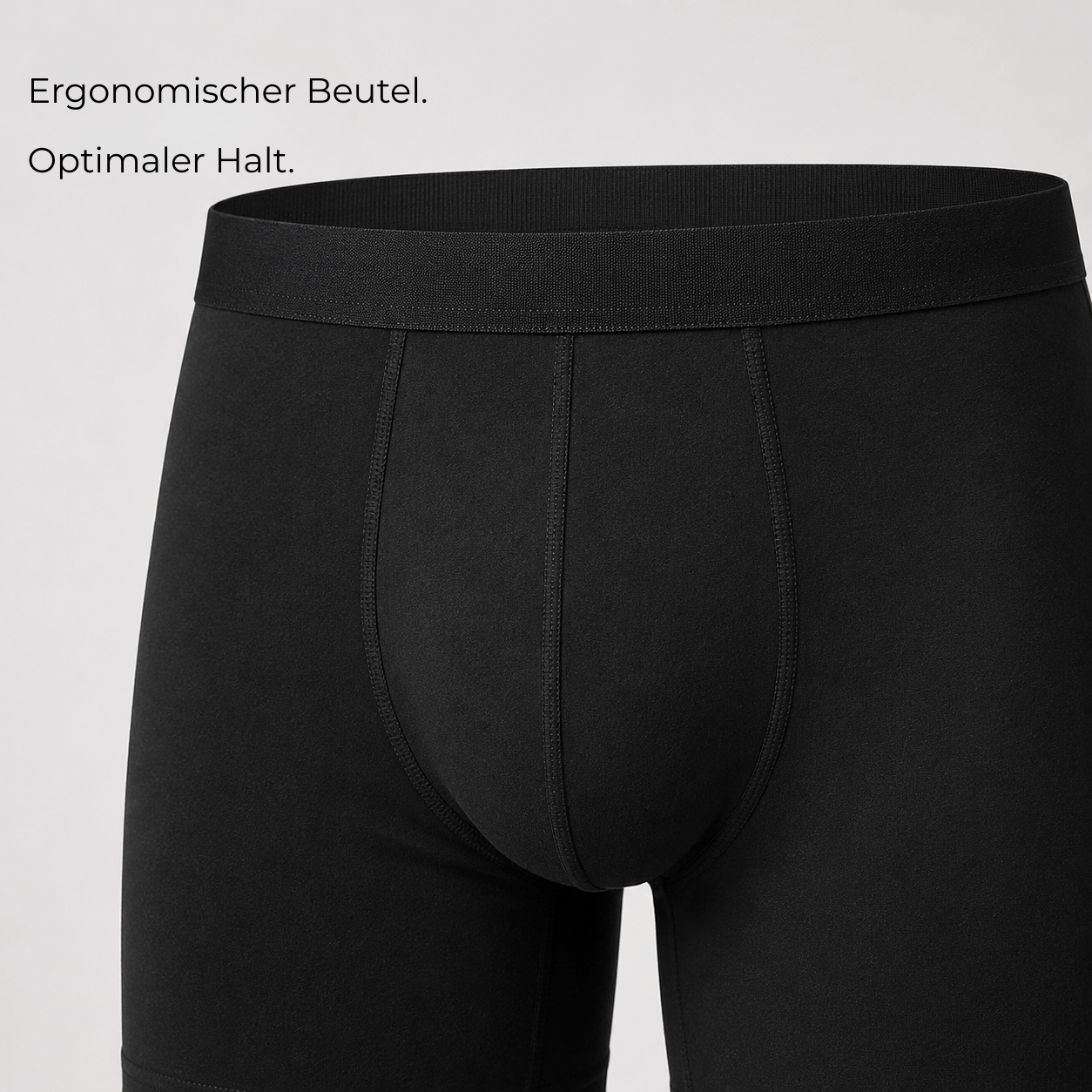 Lange Boxershorts aus Baumwolle