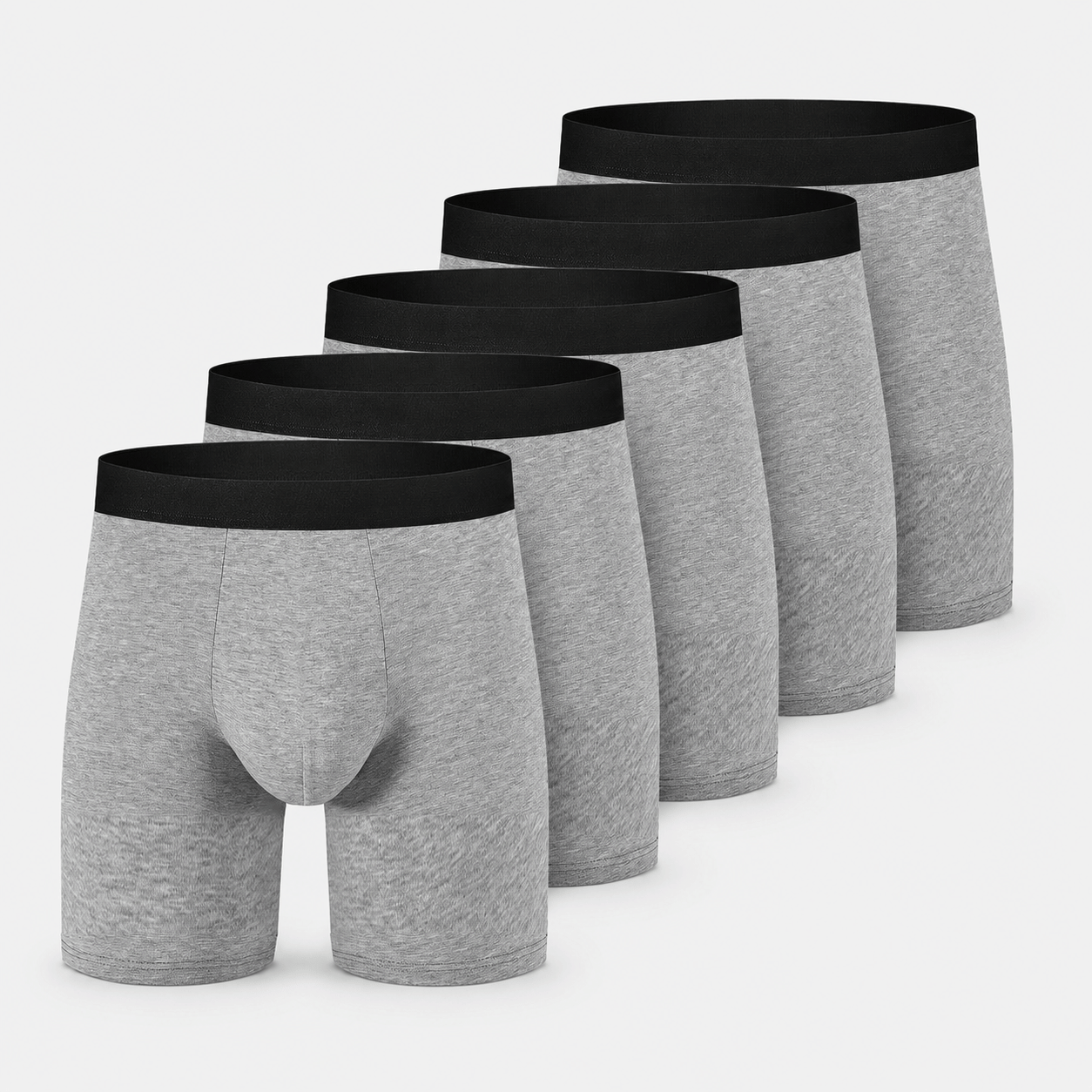 Lange Boxershorts aus Baumwolle