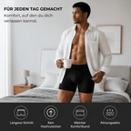 Lange Boxershorts aus Baumwolle