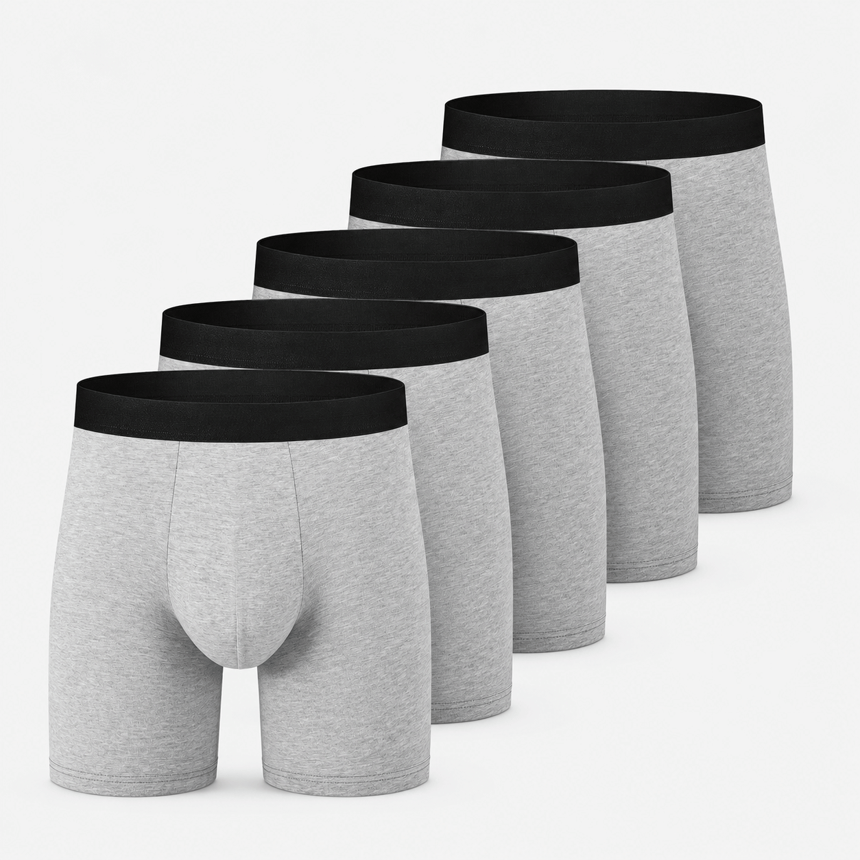 Lange Boxershorts aus Baumwolle