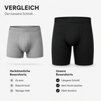 Lange Boxershorts aus Baumwolle