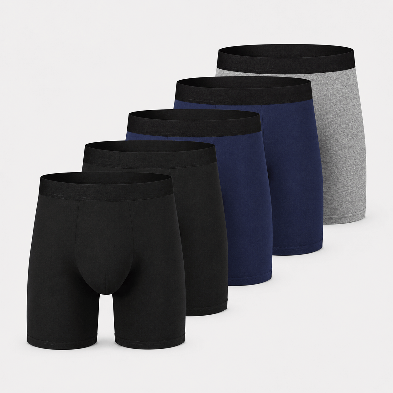 Lange Boxershorts aus Baumwolle