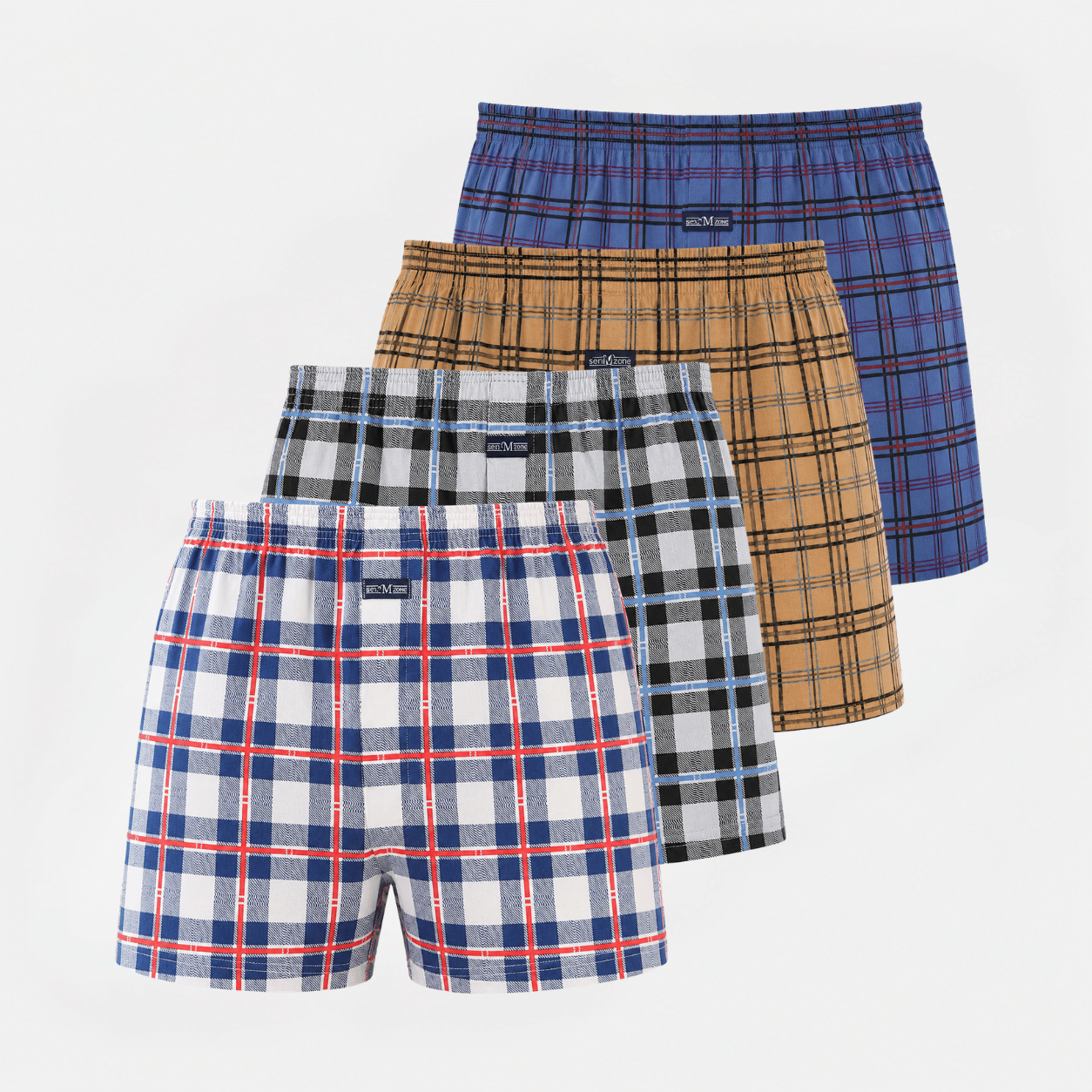 American Boxershorts aus Baumwolle