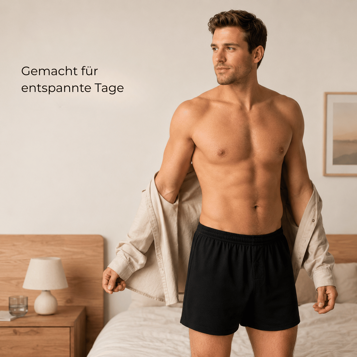 American Boxershorts aus Baumwolle