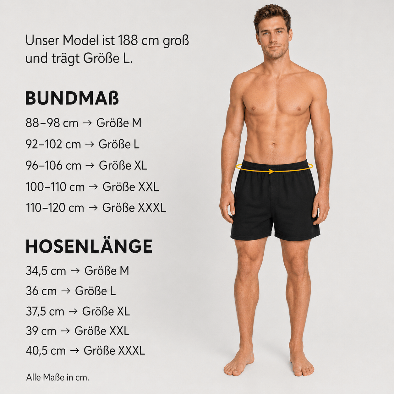 American Boxershorts aus Baumwolle