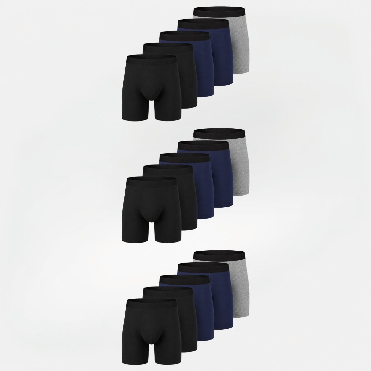 Lange Boxershorts aus Baumwolle