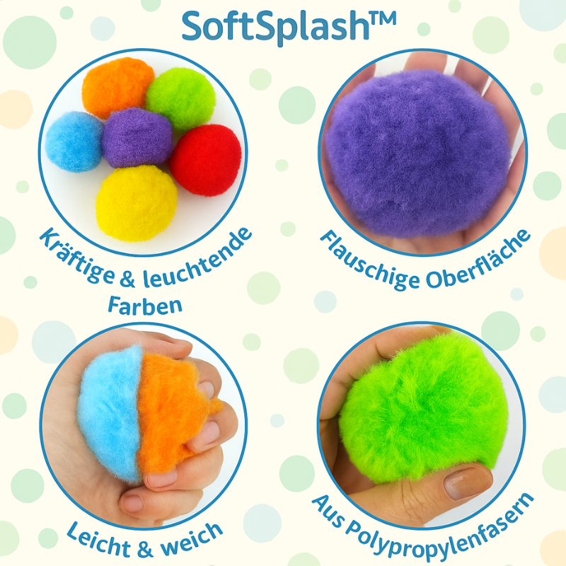 SoftSplash™ sorgt für sicheren Wasserspaß