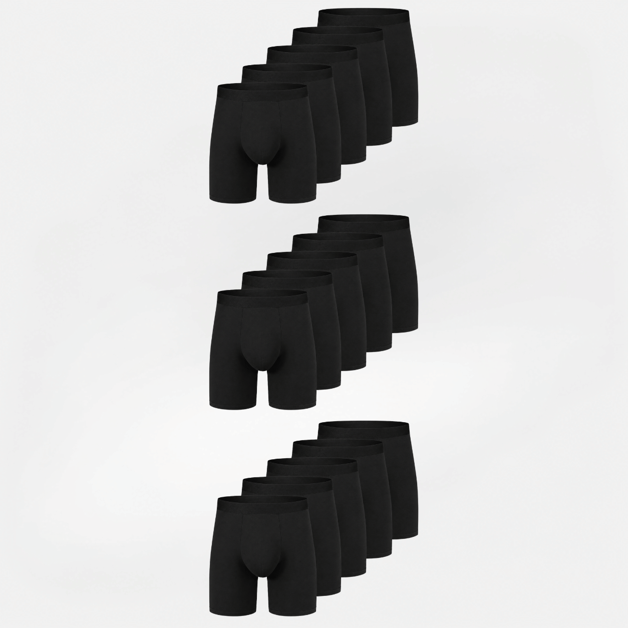 Lange Boxershorts aus Baumwolle