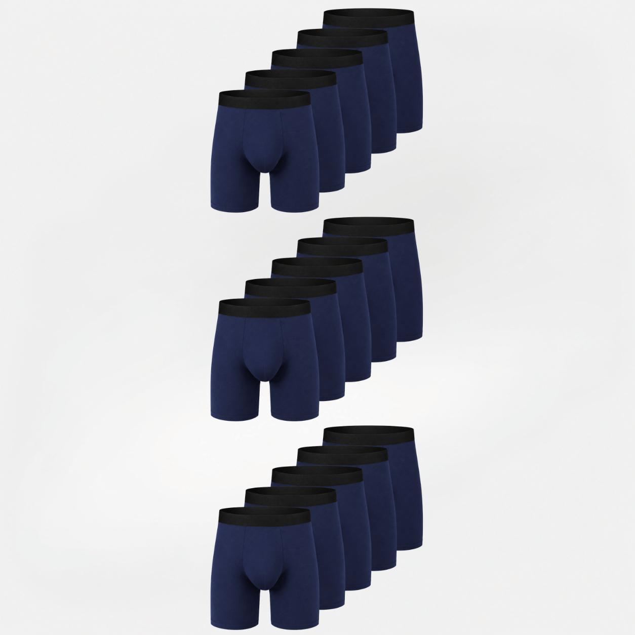Lange Boxershorts aus Baumwolle