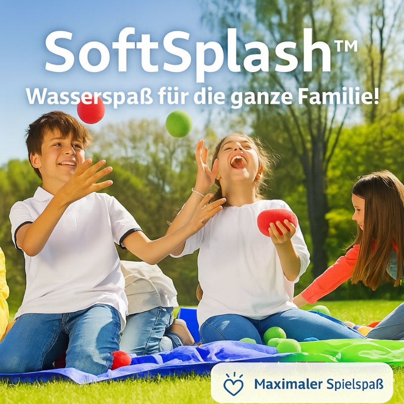 SoftSplash™ sorgt für sicheren Wasserspaß
