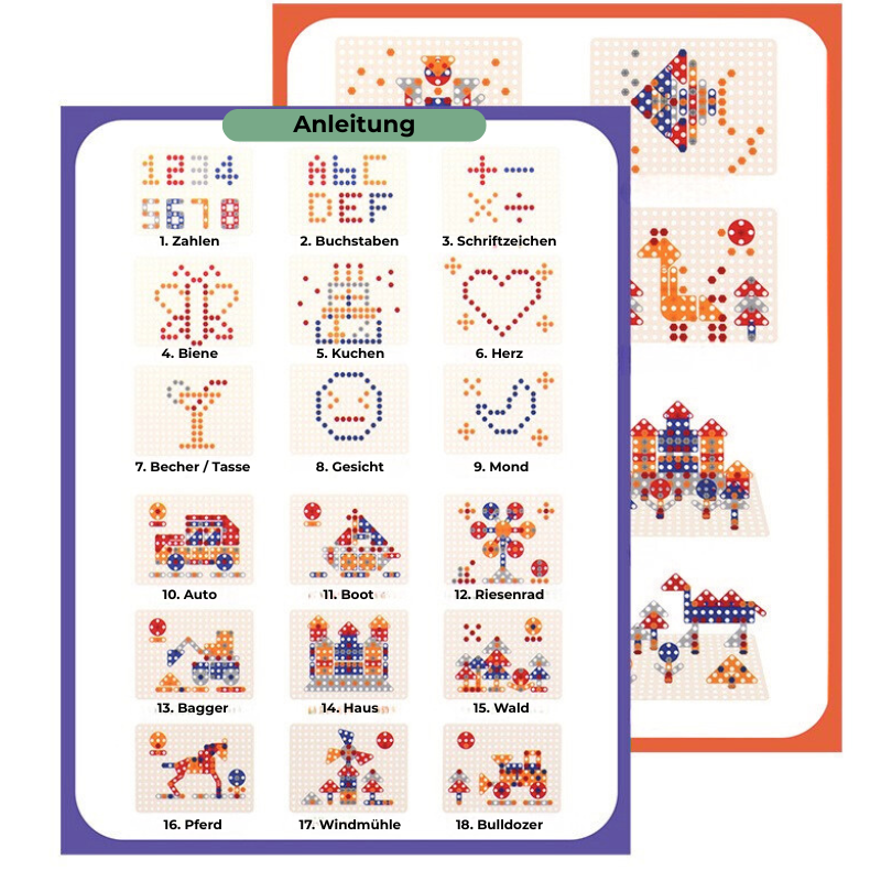 KreativWerk™ – Das bunte Bohr- & Bauset für kleine Entdecker