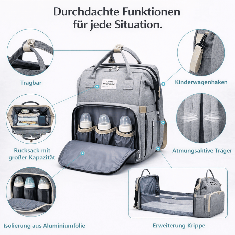 Puleni CozyGo™ – Für entspannte Ausflüge mit deinem Baby