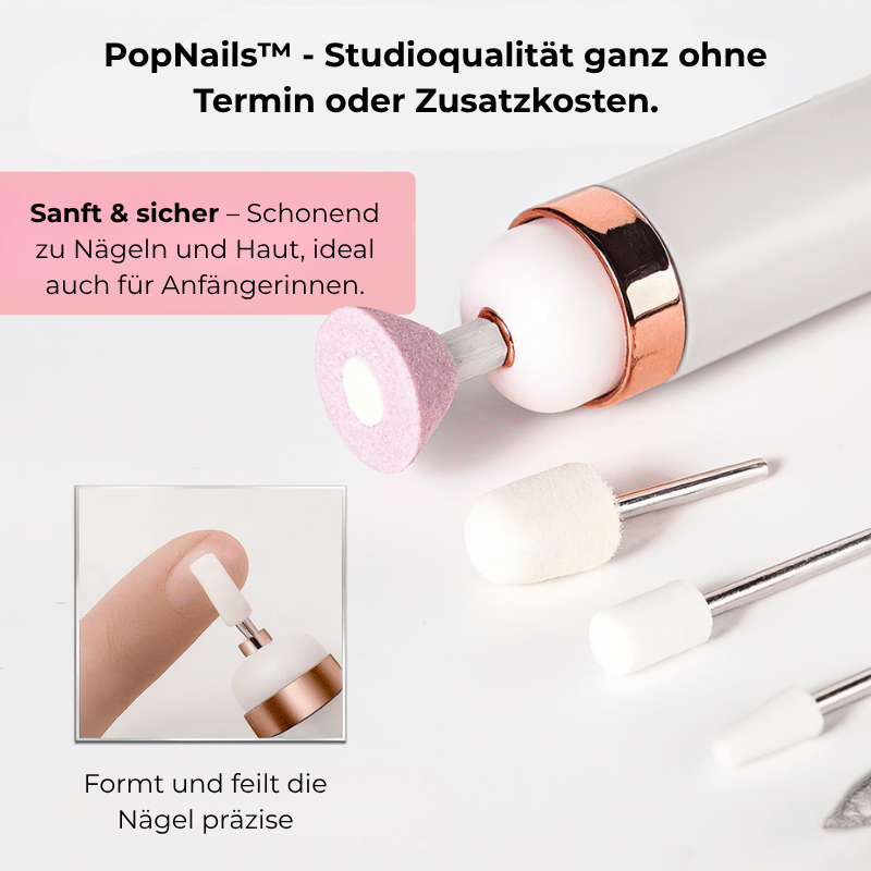 PopNails™ – Der 5-in-1 Nagelfräser für perfekte Nägel zu Hause