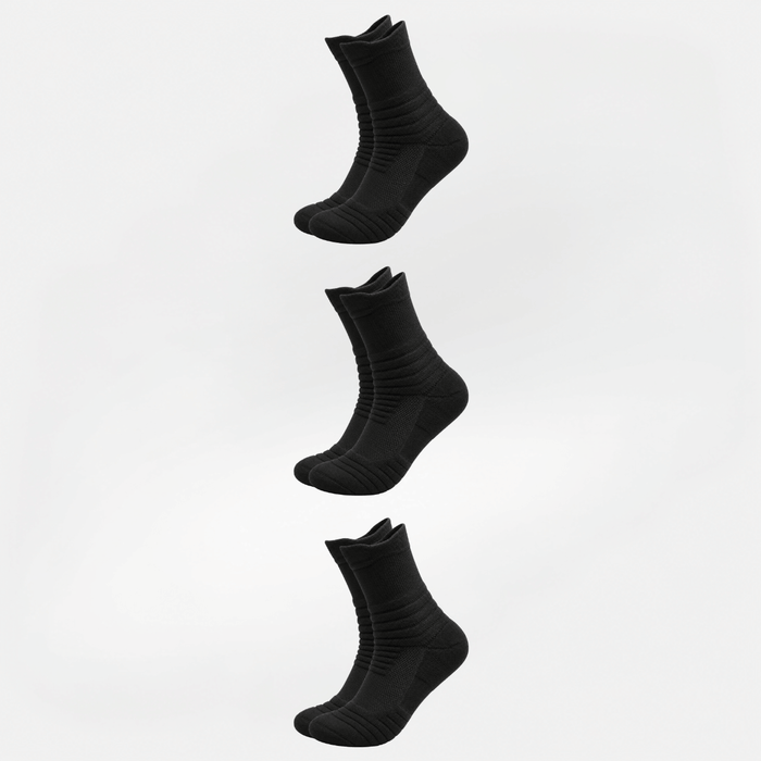 Mittelhohe Sportsocken 6er Set
