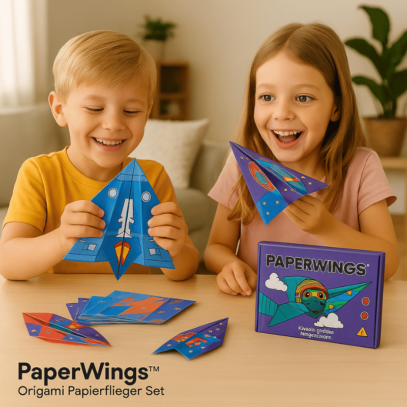 PaperWings™ – Origami-Flieger Bau-Set