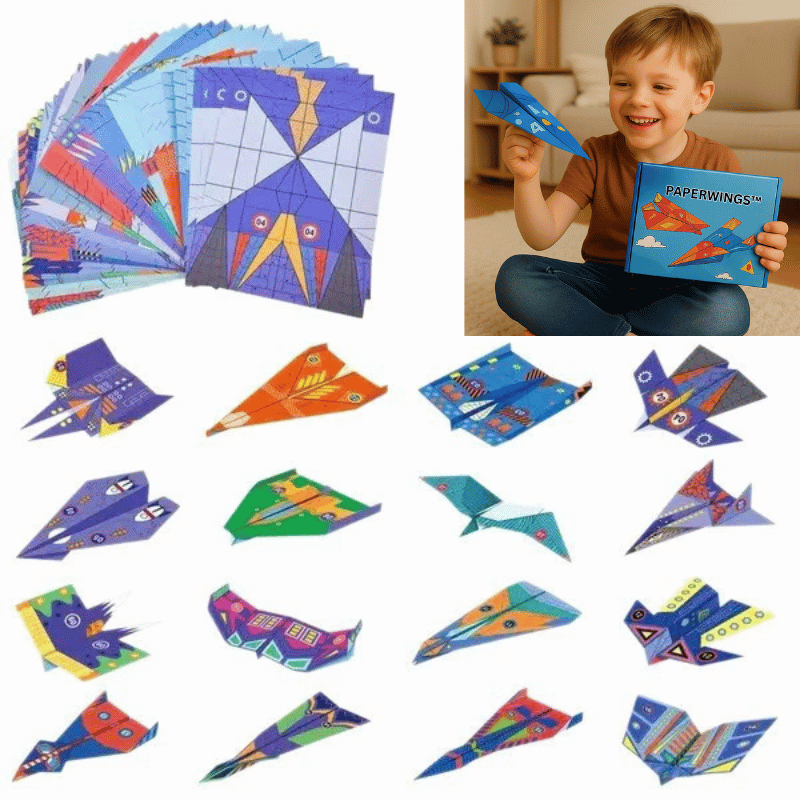 PaperWings™ – Origami-Flieger Bau-Set