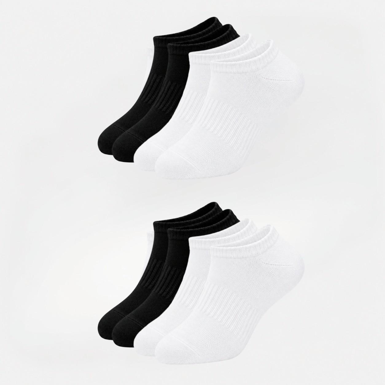 Sneaker Socken für Herren & Damen aus Baumwolle