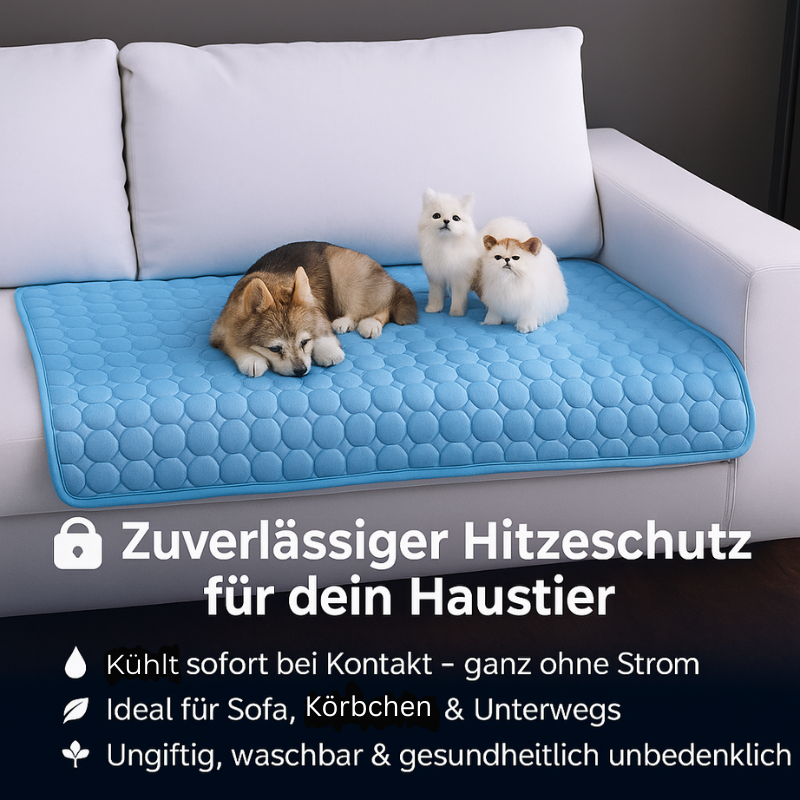 CoolPet™ – die selbstkühlende Matte für Hunde & Katzen