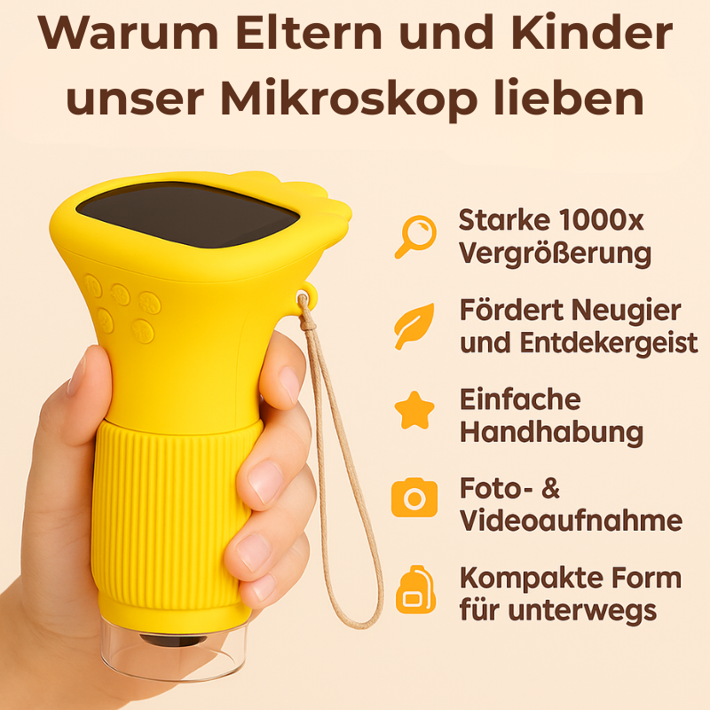 PuleniScope™ - Neue Perspektiven für kleine Entdecker